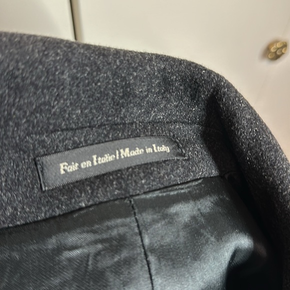Pronto Uomo Mens lambswool winter coat size 38 made in Italy - Picture 3 of 8